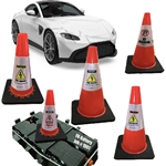 Electric Vehicle Repair Safety Cone Package 510