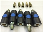 Prevost ISI061251 Male Air Coupler  (5)
(5) Coupler and (5) Plugs