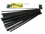 Urethane Supply R10-04-03-BK 5003R10 Fiberflex Round Rod, 30'