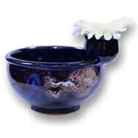 Chip Bowl w/ Flower Frog - Large