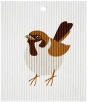 ash Towel-100% Biodegrade- Brown Sparrow