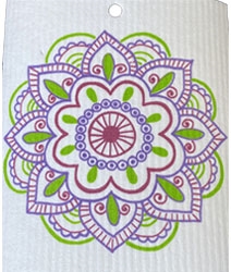 ash Towel-100% Biodegrade- Mandala Misc