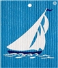 ash Towel-100% Biodegrade- Sailboat