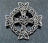 Pewter Celtic Cross Pin/Pendant(JPEW6082)