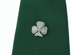 Celtic Shamrock Tie tack/hat-pin (Rpew5tie-tack)
