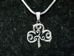 "The Journey"  Shamrock/Triskel  Necklace(S102WC