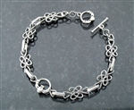 Claddagh Infinity Love Knot Bracelet ( S104)