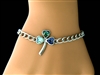 "Full of Faith" Abalone Shamrock Charm Bracelet (S106)