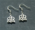 Celtic Sister/Family Knot French wire earrings(S202)