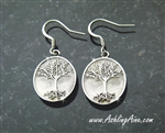 Family Tree Earrings in 316 L Stainless Steel (S206)