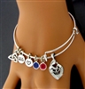 "A Celtic Mother's Love"   TRINITY CHARM BANGLE:(MAC)