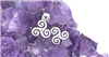 Dainty Triskelion Celtic Post Earring , (S254, Triskele ,Irish, Scottish ,  Newgrange .Welsh, Faith Symbol