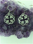 Celtic FATHER & Daughter knot Earring (s317) Irish, Scottish, welsh, Earrings