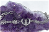 Scottish Thistle Infinity Love Knot Bracelet,(S339) Scottish Bracelet