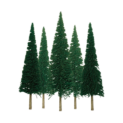 0592001 SUPER SCENIC TREES: PINE 1" to 2" SCENIC Z-scale, 55/pk