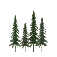 0592025 SUPER SCENIC TREES: SPRUCE 1" to 2" SCENIC Z-scale, 55/pk