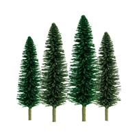0592030 SUPER SCENIC TREES: CEDAR 2" to 4" SCENIC N-scale, 36/pk