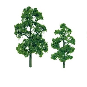 0592043 PREMIUM TREES: SYCAMORE 3.5" to 4" PREMIUM HO-scale, 2/pk