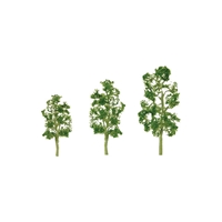 0592048 PREMIUM TREES: ASPEN 3.5" to 4" PREMIUM HO-scale, 2/pk