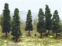 0592135 SUPER SCENIC TREES: CONIFER 5.5"-6", 6/pk