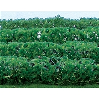 0595515 GREEN HEDGES 5" x 3/8" x 5/8" HO-scale, Green, 8/pk