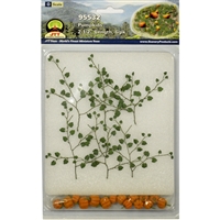 0595532 PUMPKINS 2-1/2" long O-scale, 6/pk