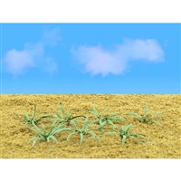 0595534 FERNS 1" wide O-scale, 9/pk