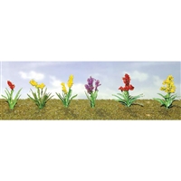 0595560 FLOWER PLANTS ASSORTMENT 2, O-scale, 10/pk