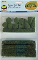 0595585 BOXWOOD PLANTS, O-scale, 15/pk