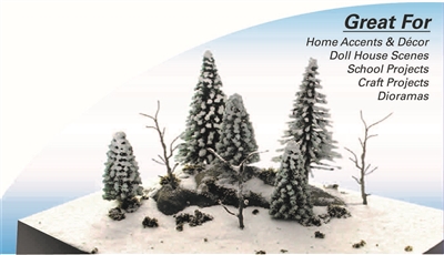 0595716 CRAFTSCAPE DIY: WINTER SCENE KIT