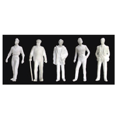 0597126 FIGURES Male, 1/2"=1'-0" 1:24, White 3/pk