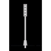 0597301 LIGHT POLES Traffic Lights, 1/4"=1'-0" 1:48, White 4/pk