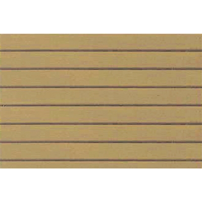 0597413 PATTERN SHEETS, Clapboard Siding, HO-scale (1:100) 2/pk