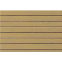 0597414 PATTERN SHEETS, Clapboard Siding, Arch. 3/16" (1:64) 2/pk