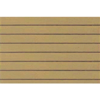 0597415 PATTERN SHEETS, Clapboard Siding, O-scale (1:48) 2/pk