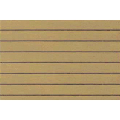 0597415 PATTERN SHEETS, Clapboard Siding, O-scale (1:48) 2/pk