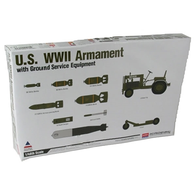 12291 US WWII ARMAMENT W/ GROUND SERVICE EQUIPMENT