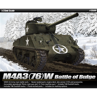 13500 M4A3 (76)W "Battle of the Bulge"
