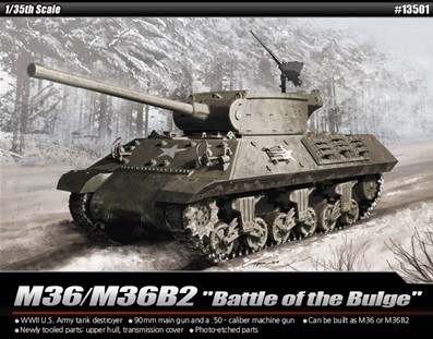 13501 U.S. ARMY M36/M36B2 BATTLE OF THE BULGE