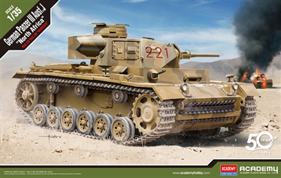 13531 1/35 German Panzer III Ausf. J "North Africa"