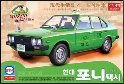 15140 1/24 Hyundai Pony Taxi