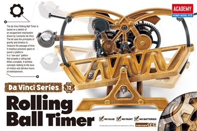 18174 Da Vinci Rolling Ball Timer