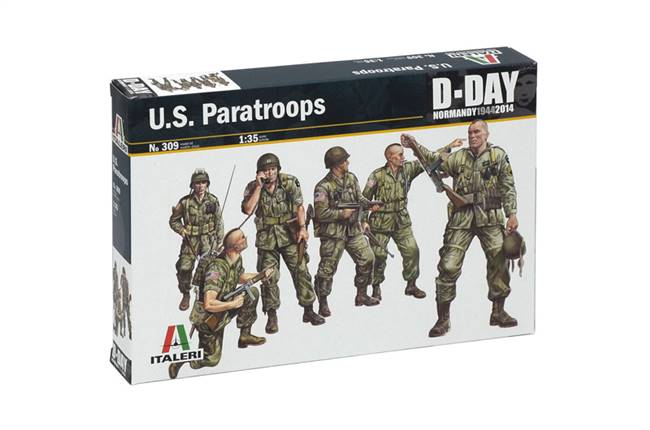 550309 1/35 U.S. Paratroops