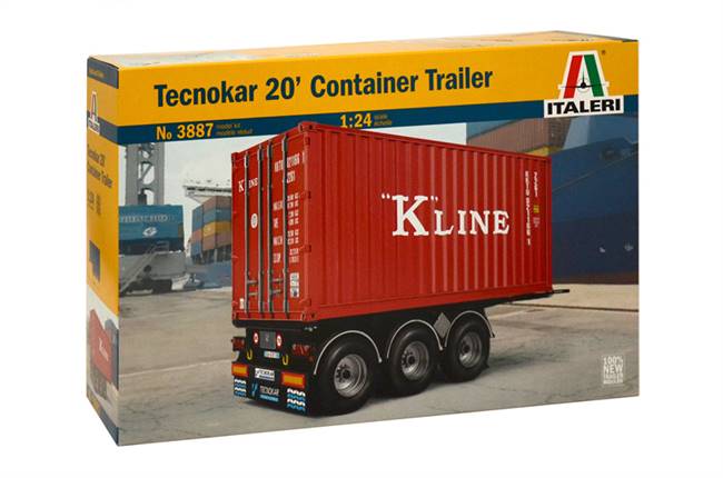 553887 1/24 Tecnokar 20' Container Trailer