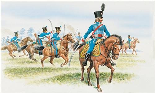 556008 1/72 Napoleonic Wars: French Hussars