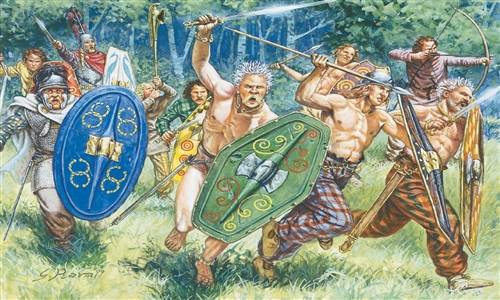 556022 1/72 Gauls Warriors