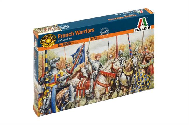 556026 1/72 French Warriors (100 Years War)