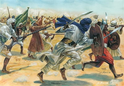 556055 1/72 ARAB/MUSLIMS WARRIORS