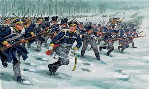 556067 1/72 Napoleonic Wars: Prussian Infantry