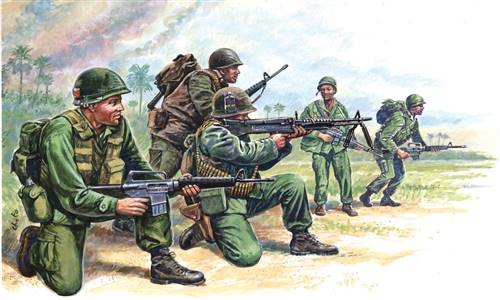556078 1/72 Vietnam War: American Special Forces